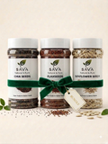 Daily Vitality Trio (Chia Seeds + Flaxseeds + Sunflower Seeds)