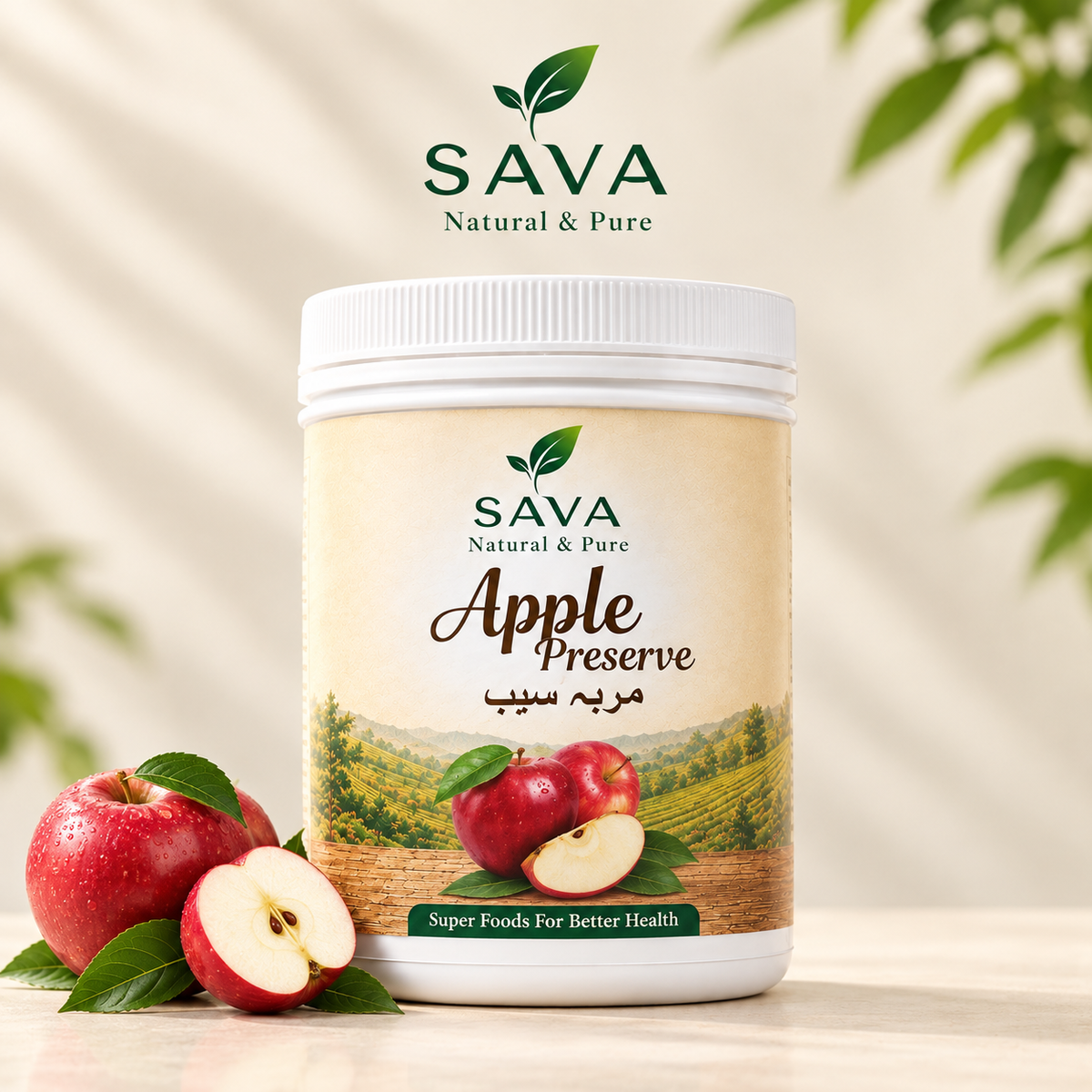 Apple Preserve (مربہ سیب)